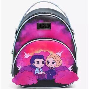 Marvel Loki Sylvie & Loki Cloud Convertible Mini Backpack NWT​